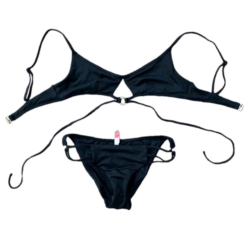 Victoria’s Secret Strappy Black Bikini